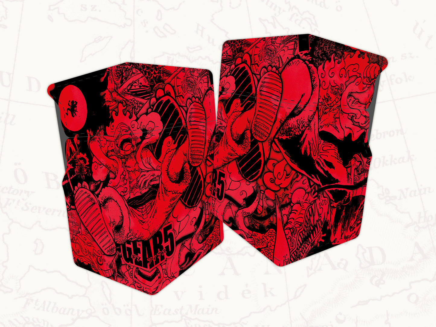 ONE PIECE TCG Deckbox Deluxe: Luffy Gear 5 Leader Deckbox