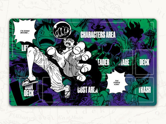 ONE PIECE TCG Playmat: Luffy Leader Playmat