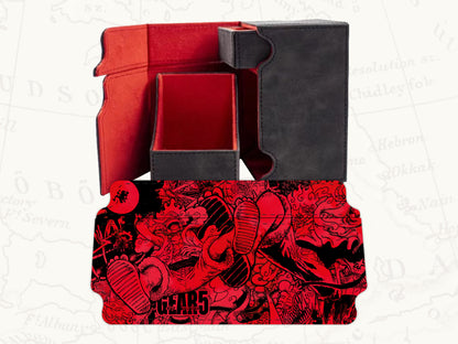 ONE PIECE TCG Deckbox Deluxe: Luffy Gear 5 Leader Deckbox