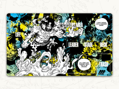 ONE PIECE TCG Playmat: Ace Leader Playmat