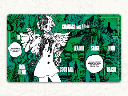 ONE PIECE TCG Playmat: Uta Leader Playmat