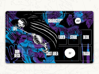 ONE PIECE TCG Playmat: Crocodile Leader Playmat