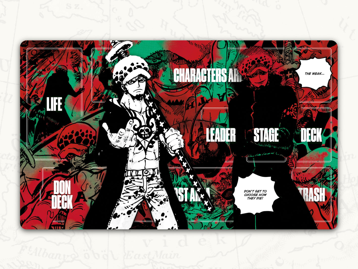 ONE PIECE TCG Playmat: Law Leader Playmat