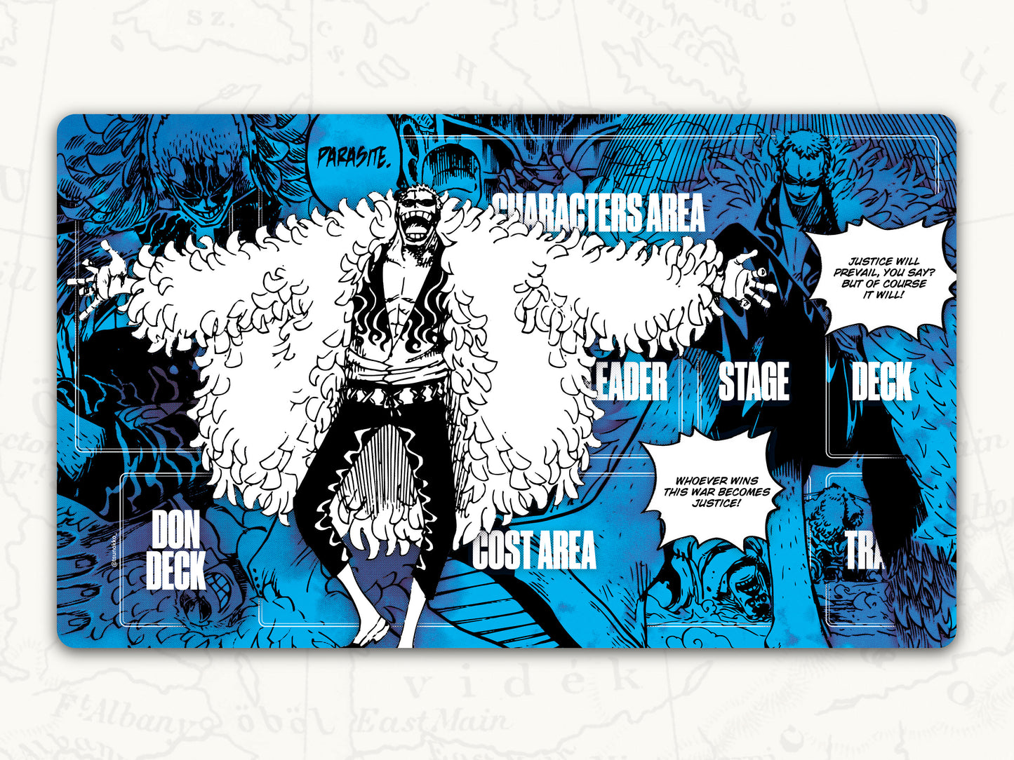 ONE PIECE TCG Playmat: Doflamingo Leader Playmat