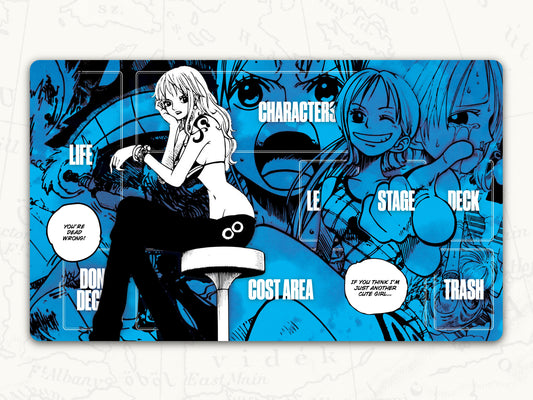 ONE PIECE TCG Playmat: Nami Leader Playmat