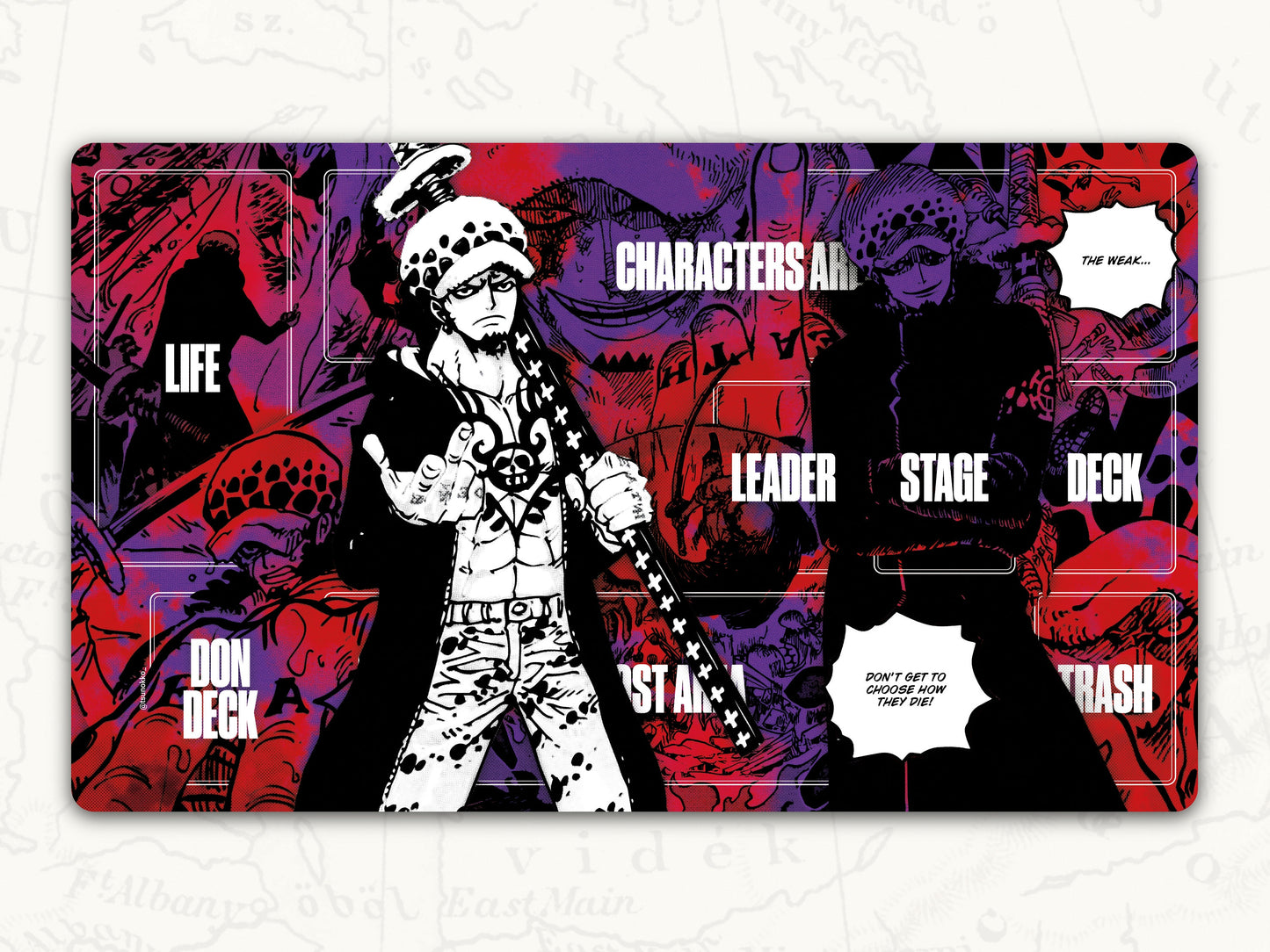 ONE PIECE TCG Playmat: Law Leader Playmat