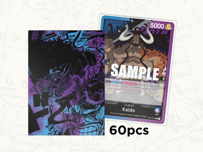 ONE PIECE TCG Sleeves: Kaido Leader Sleeves x60pcs