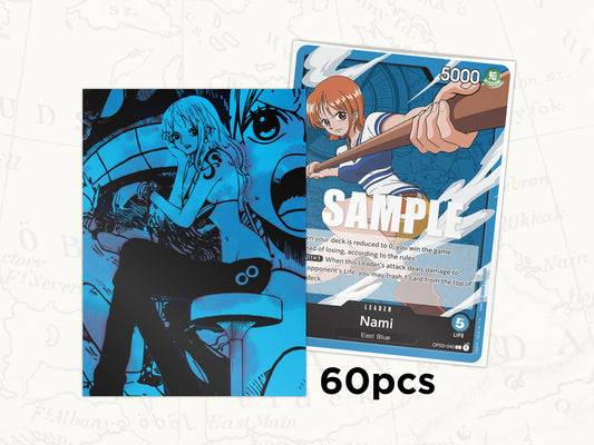 ONE PIECE TCG Sleeves: Nami Leader Sleeves x60pcs