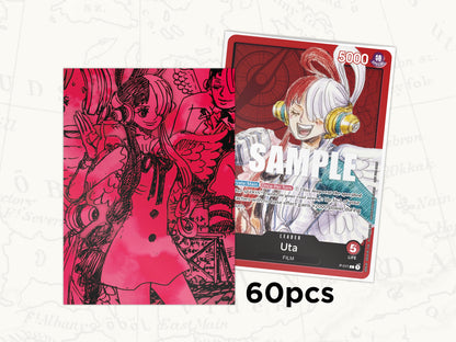 ONE PIECE TCG Sleeves: Uta Leader Sleeves x60pcs