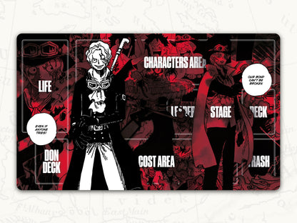 ONE PIECE TCG Playmat: Sabo Leader Playmat