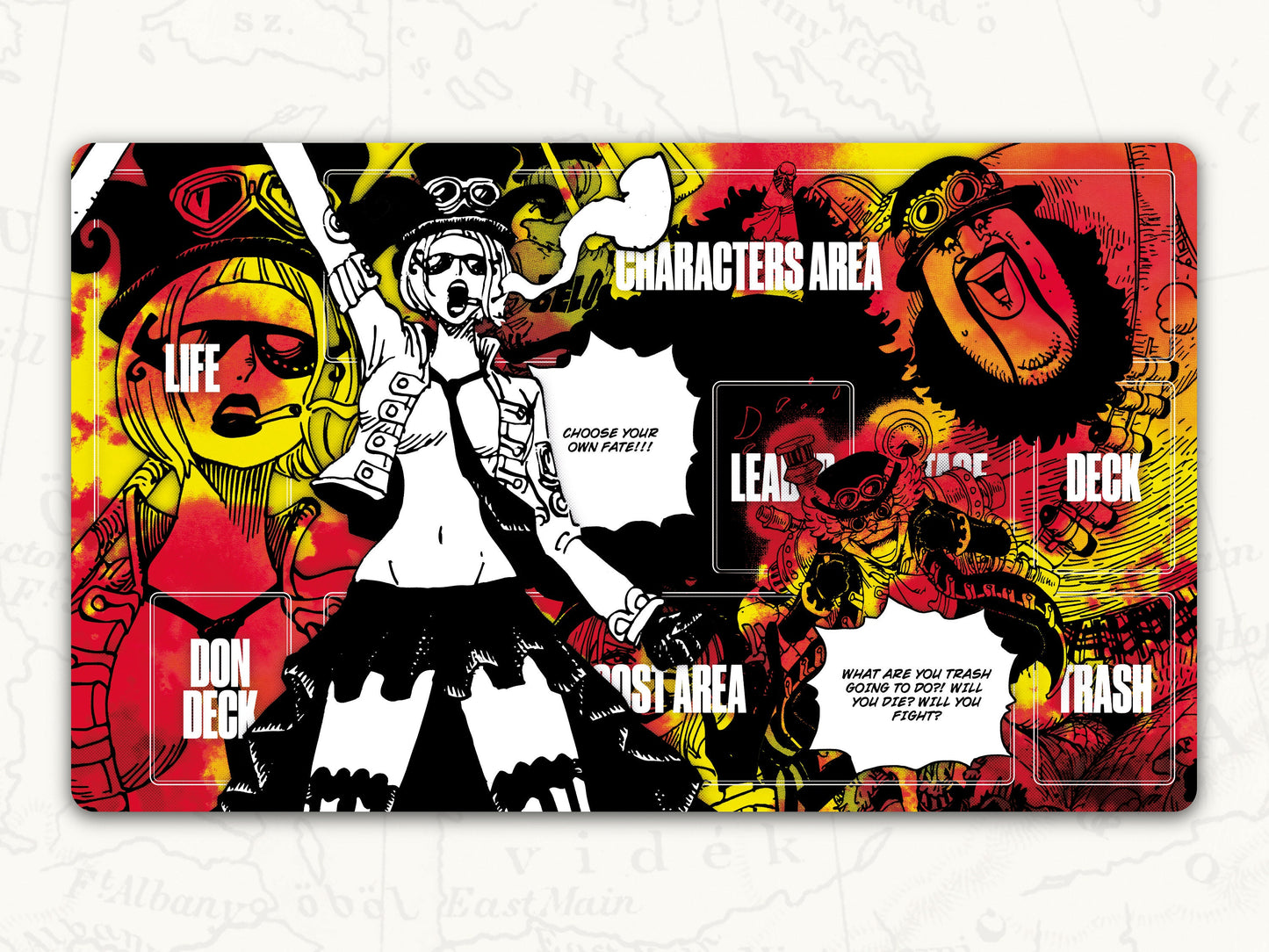 ONE PIECE TCG Playmat: Belo Betty Leader Playmat