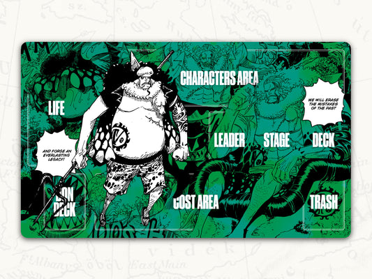 ONE PIECE TCG Playmat: Hody Jones Leader Playmat